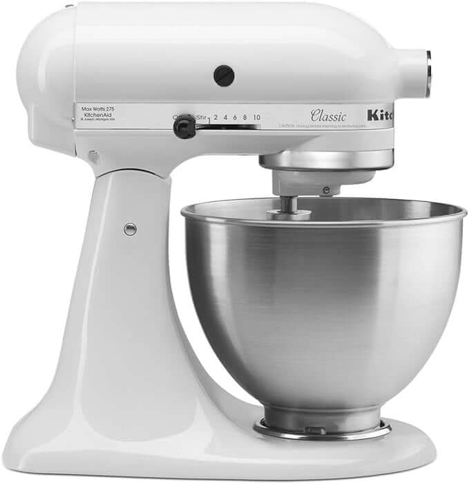 KitchenAid Classic Series K45SS 4.5 Quart Tilt-Head Stand Mixer