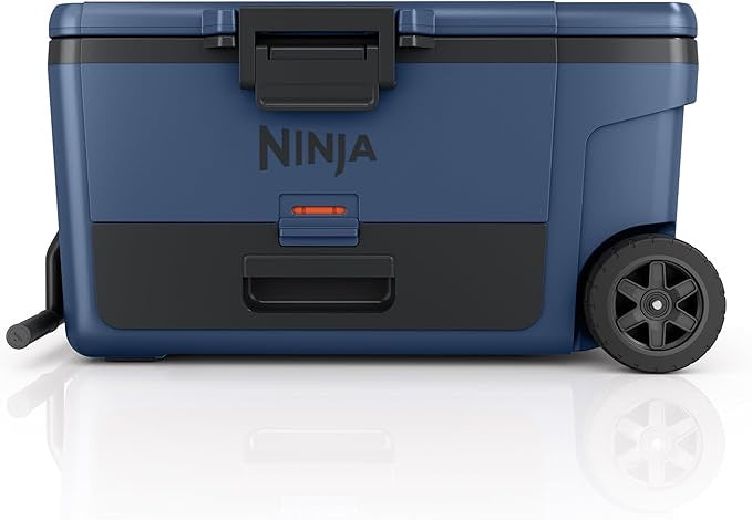 Ninja FrostVault Cooler with Wheels – Insulated Hard Cooler with Temp Dry Storage Drawer