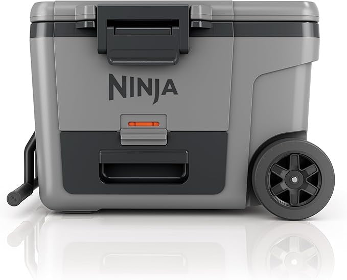 Ninja FrostVault Cooler with Wheels – Insulated Hard Cooler with Temp Dry Storage Drawer