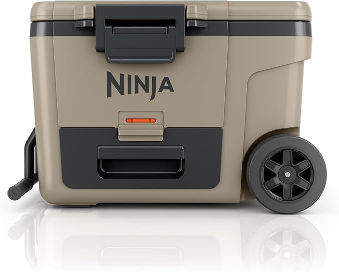 Ninja FrostVault Cooler with Wheels – Insulated Hard Cooler with Temp Dry Storage Drawer