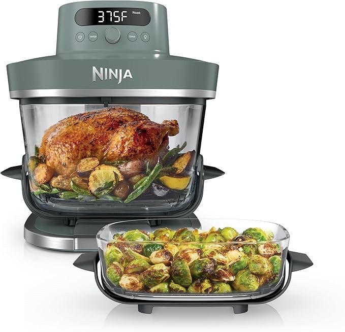 Ninja Crispi Pro 6-in-1 Glass Air Fryer – 450°F (AS101 Series)